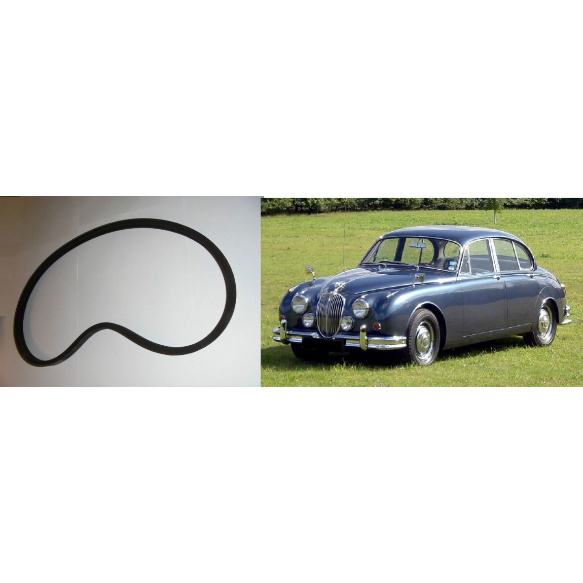** FAN BELT (Jaguar S Type) (3.4 & 3.8 Litre) (1963- 68) 